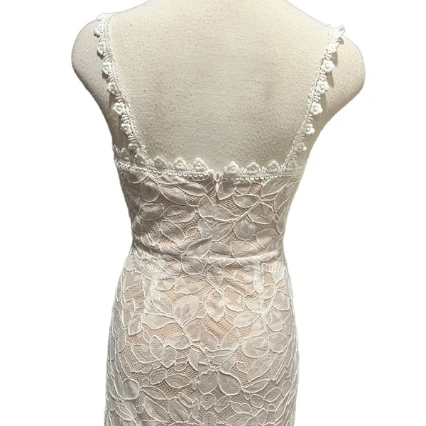 LULU’S All My Love For You White Lace Sleeveless Midi Dress Size S - Image 10