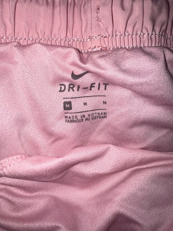 Pink Nike Dri-Fit Shorts - Image 2