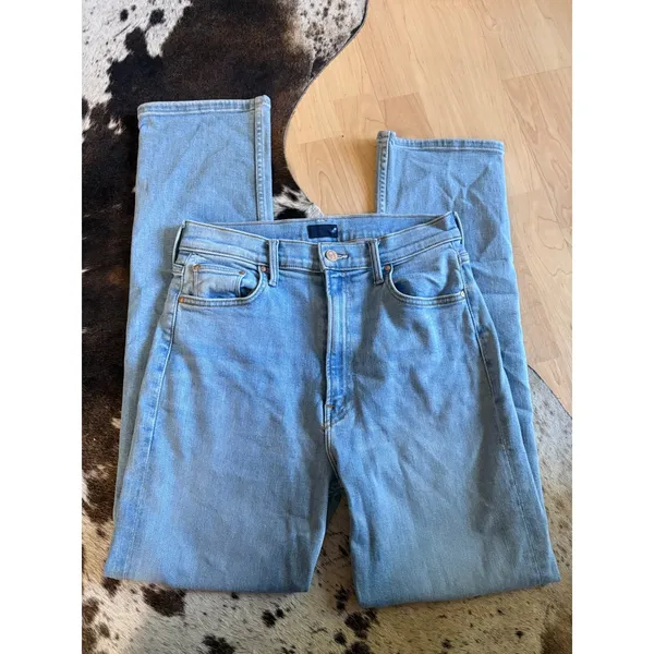 MOTHER High Waisted Rider Skimp In High-Life Jeans Size 30‎ - Image 3