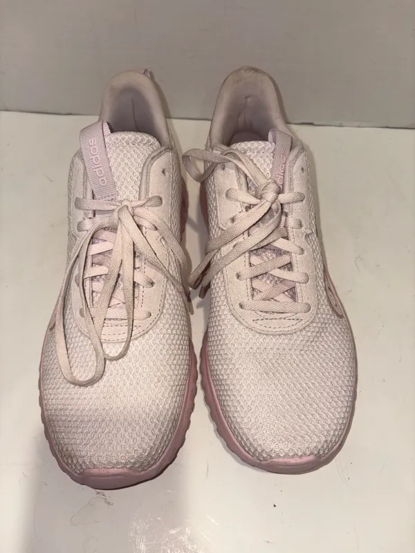 adidas Kaptir Base Shoes in a pastel or light pink colorway - Image 2