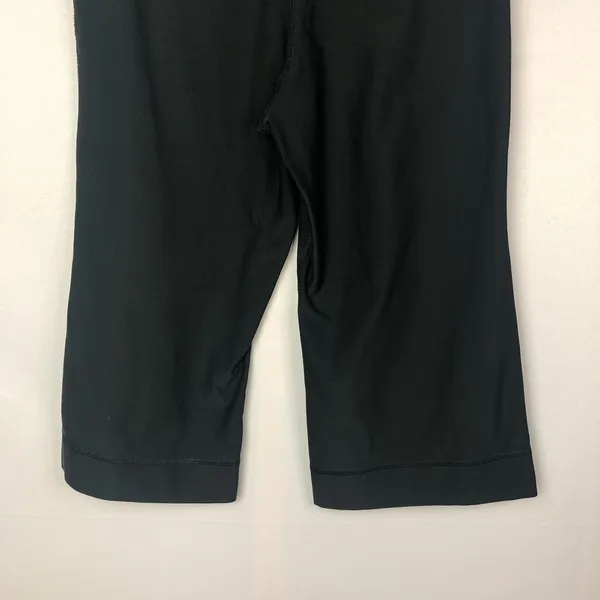 Nike Dri-Fit Black Capri‎ Knee Length Athletic Yoga Leggings M - Image 6