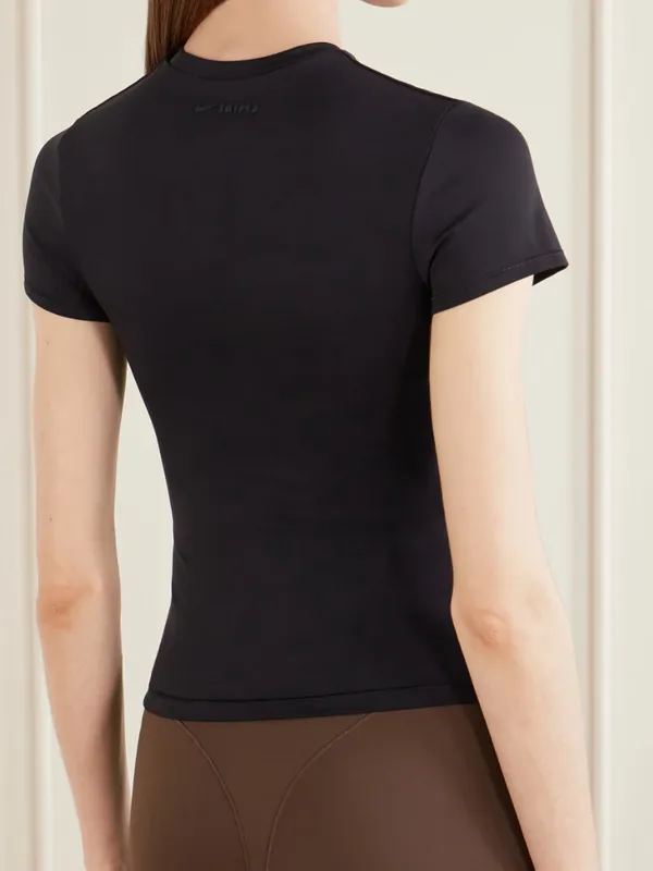 SKIMS + Nike Padded Baby Tee Obsidian - Image 2