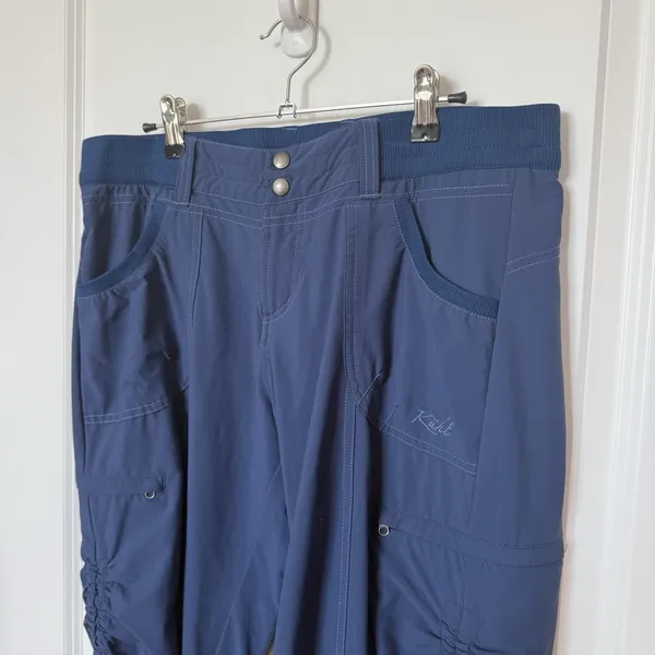 Kuhl Womens Navy Capri Hiking Shorts Size 10 Lightweight Breathable Outdoors - Image 2