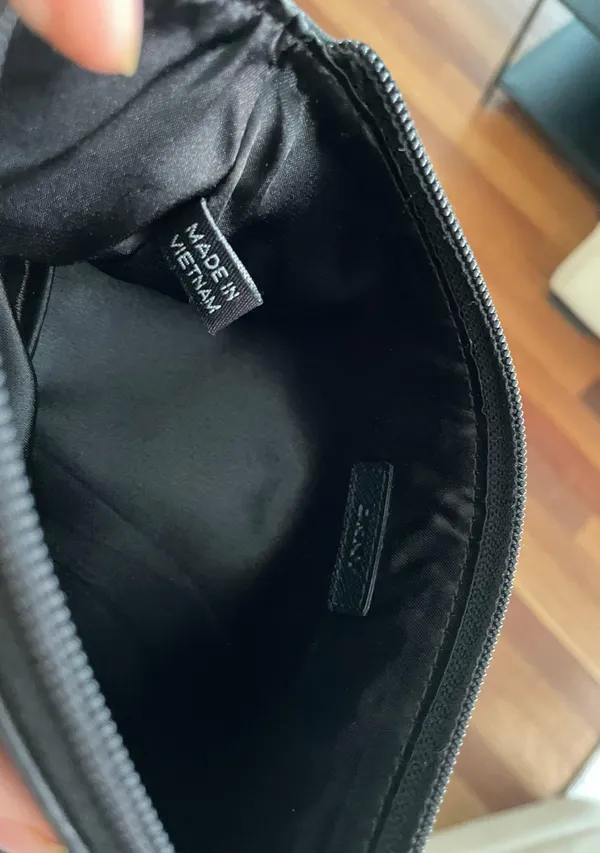 DKNY Black Leather Clutch - Image 6