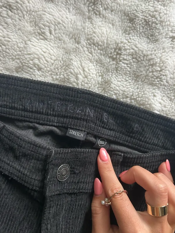 American Eagle Corduroy Cargo Pants - Image 3