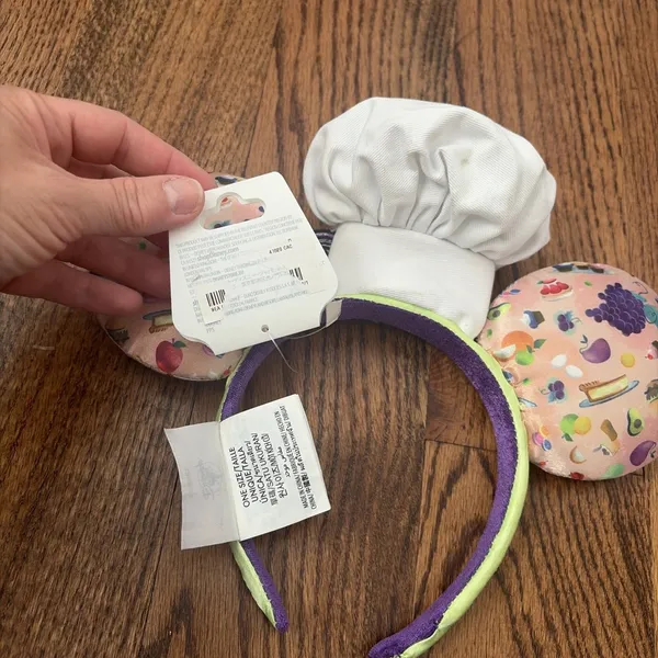 2023 Disney California Adventure Food & Wine Festival Minnie Mouse Ears Headband - Image 5