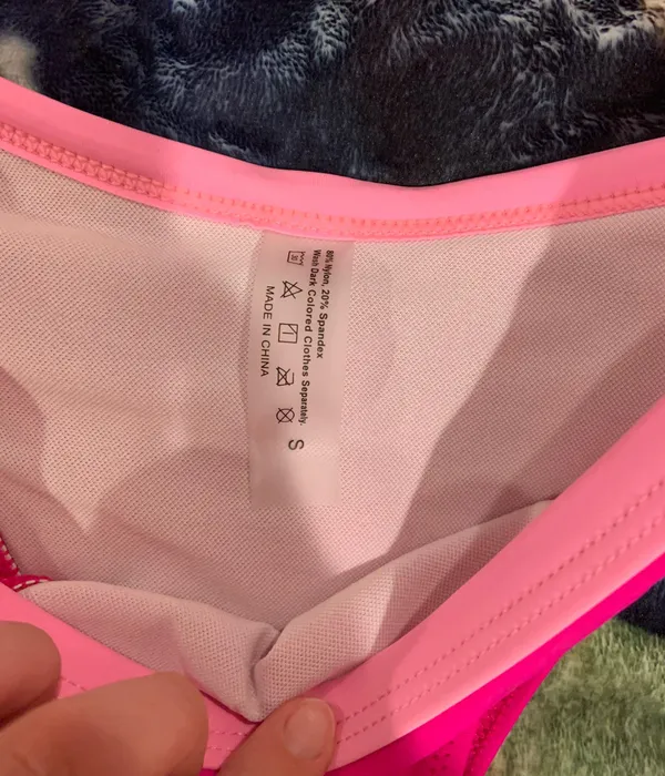SheIn Pink Bikini Set - Image 4