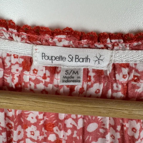 Poupette St Barth Tesorino Mini Dress Size S/M Tunic‎ Flowy Resort Beachy Boho - Image 7