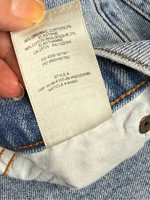 Denim Forum Aritzia Arlo High Rise Straight Jeans - Image 6