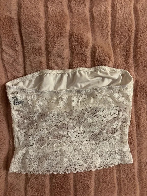 cute white shein top Size XS - Image 2