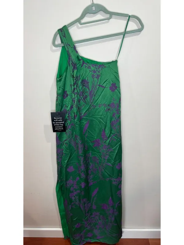 Pomander Place NWT Emerald Jacquard Soleil Gown Sz 0 Tuckernuck - Image 3