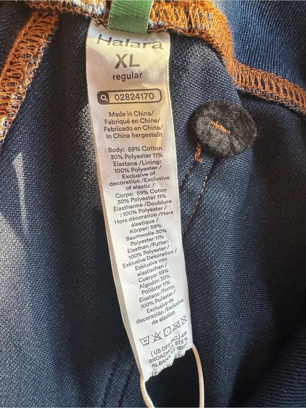 Halara Flex High Waisted Crossover Pocket Washed XL Casual Jeans, NWT Stretchy - Image 5