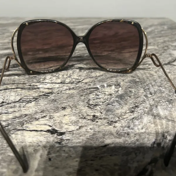 Vintage Stylish Brown Sunglasses - Image 9