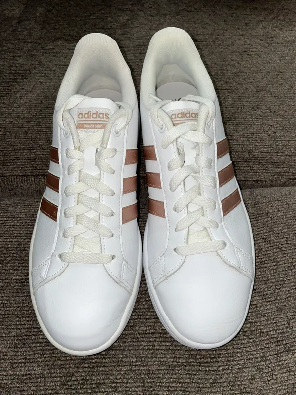 Adidas Neo Rose Gold Memory Foam Sneakers - Image 2