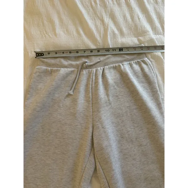 Primark Gray Melange Women's Sweaatpants Waistband Athleisure Comfy Joggers Cozy - Image 3