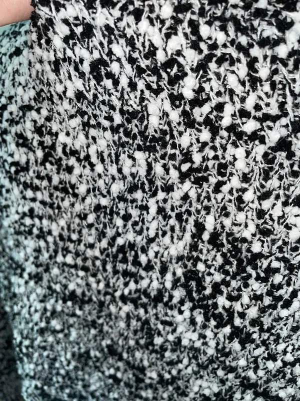 Popcorn Sweater- Black and White - Image 3