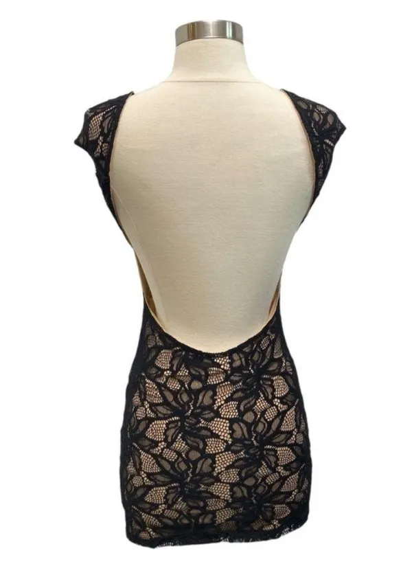 Revolve Lovers And Friends Lace Mini Dress With Open Back Size XS - Image 7