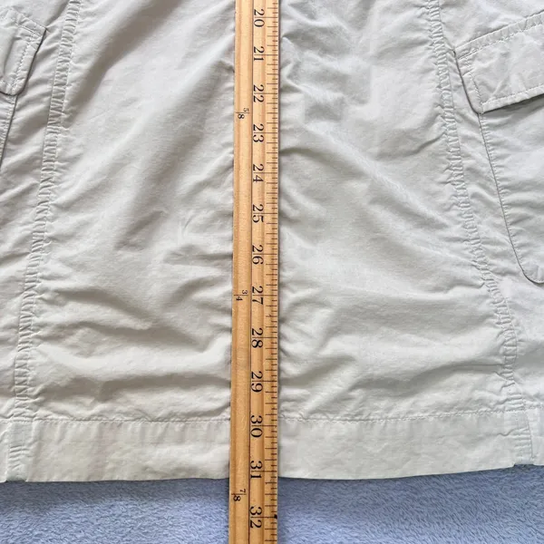 Columbia Omni-Shield Women's Jacket Beige‎ Lightweight Rain Coat Hooded Medium - Image 6