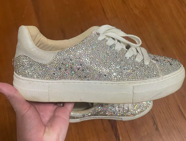 Betsey Johnson Sneakers Rhinestone - Image 2