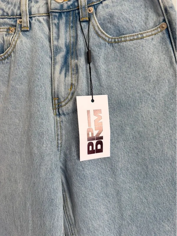 Princess Polly Holland High Rise Straight Leg Jeans Size 2 NWT - Image 2