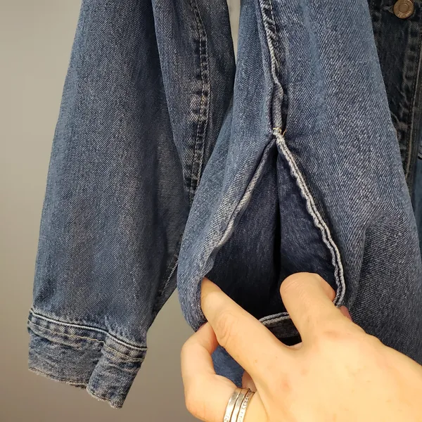 Gap Oversized Denim Shirt Jacket Shacket M - Image 4