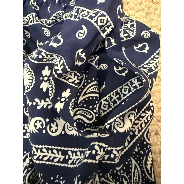 Levi's Western Bandana Paisley Dress Small Cowgirl Festival Pocket Dress - Image 9