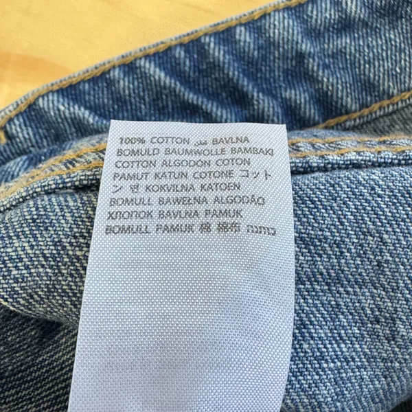 Edikted Denim Cargo Carpenter Jeans Straight Leg Multi Pocket Women's Size S - Image 9