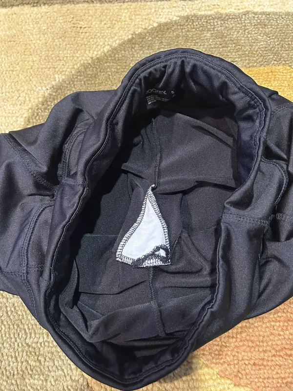 Jockey Black Mini Tennis Skort Built in Shorts Zipper Pocket Women’s Size Small - Image 5