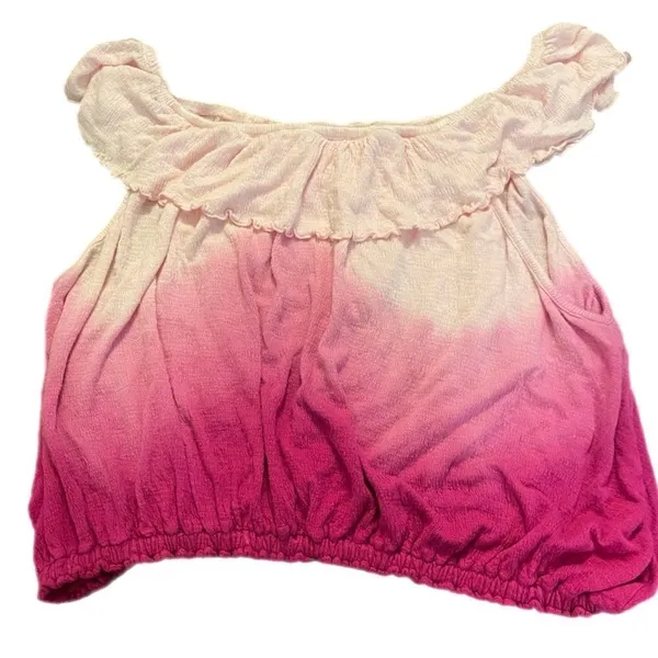 Free People Cora Lee Ombre Ruffled Tank Top - Image 3