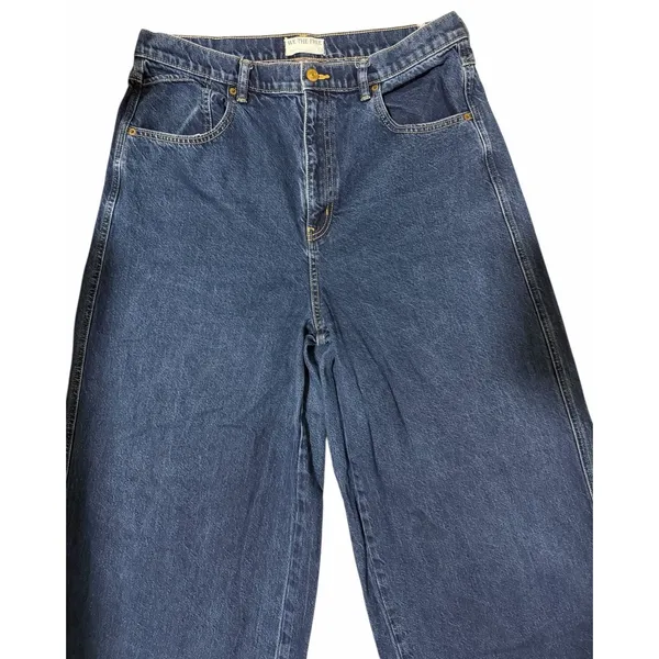 We The Free People CRVY Gia High Rise Wide-Leg Baggy‎ Jeans Women's Size 33 - Image 3