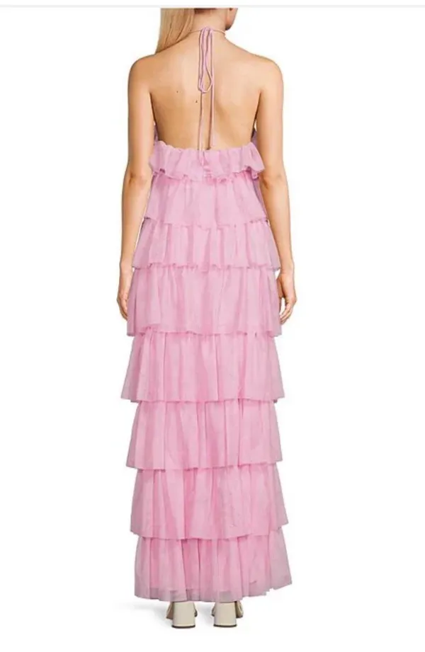 Pink tulle dress - Image 2