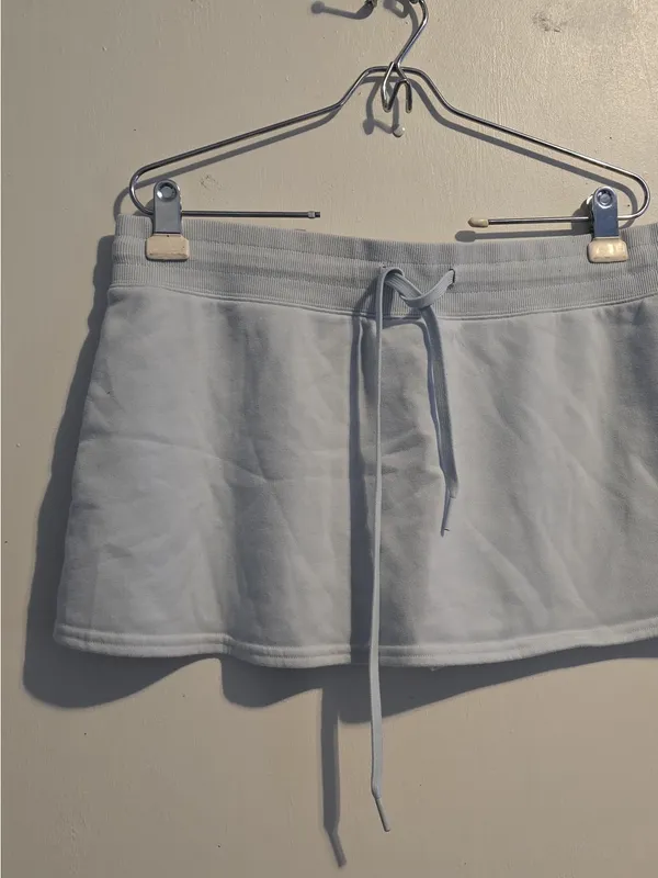 Princess Polly Light Blue Women's Drawstring Lounge Shorts - Image 3