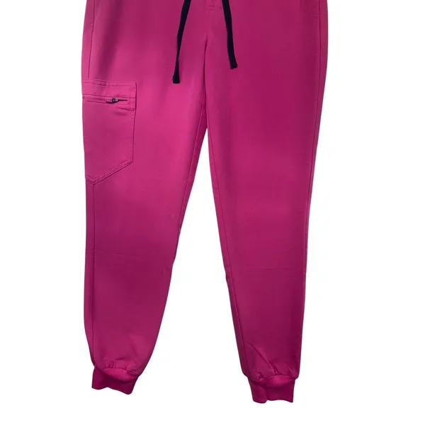 Figs Technical Collection Zamora Jogger Scrub Pants Pink XS W22SW2012 Womens - Image 4