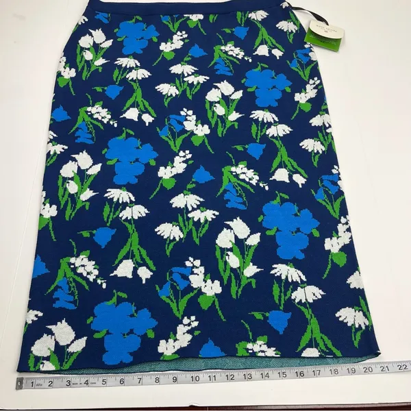 Kate Spade New York x Target Women's Mixed Floral Sweater Midi Skirt Size XL NEW - Image 12