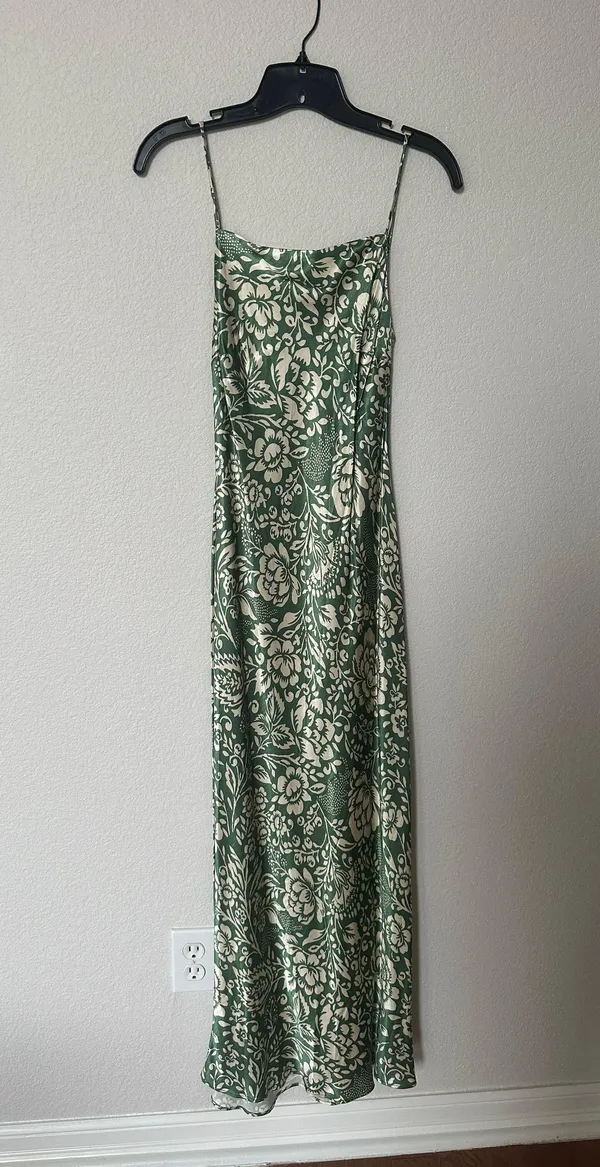 ZARA Satin Slip Dress - Image 2
