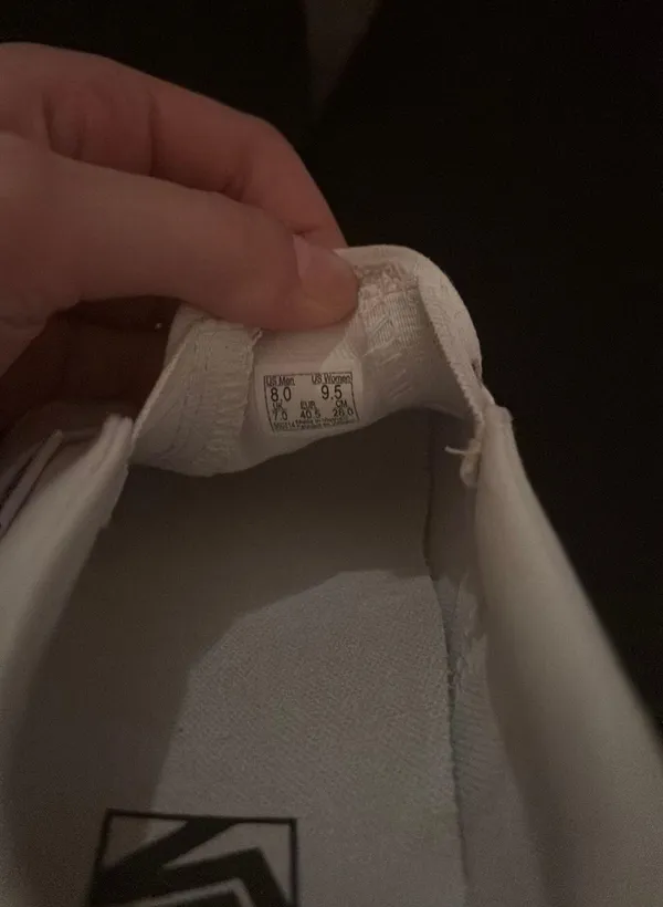Vans White  Womens - Image 4