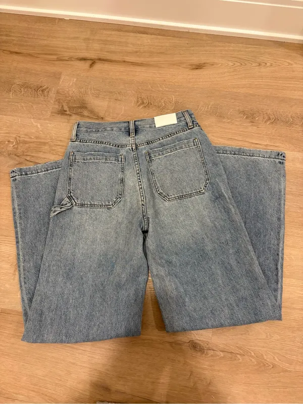 Pistola Wide Leg Jeans 100% Cotton Size 26 - Image 6