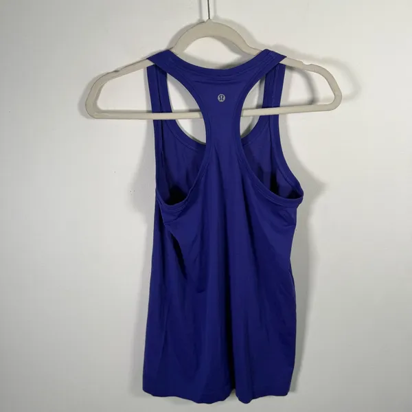 Lululemon Swiftly Tech Racerback Tank Top Cobalt Blue Purple Activewear Womens 8 - Image 5