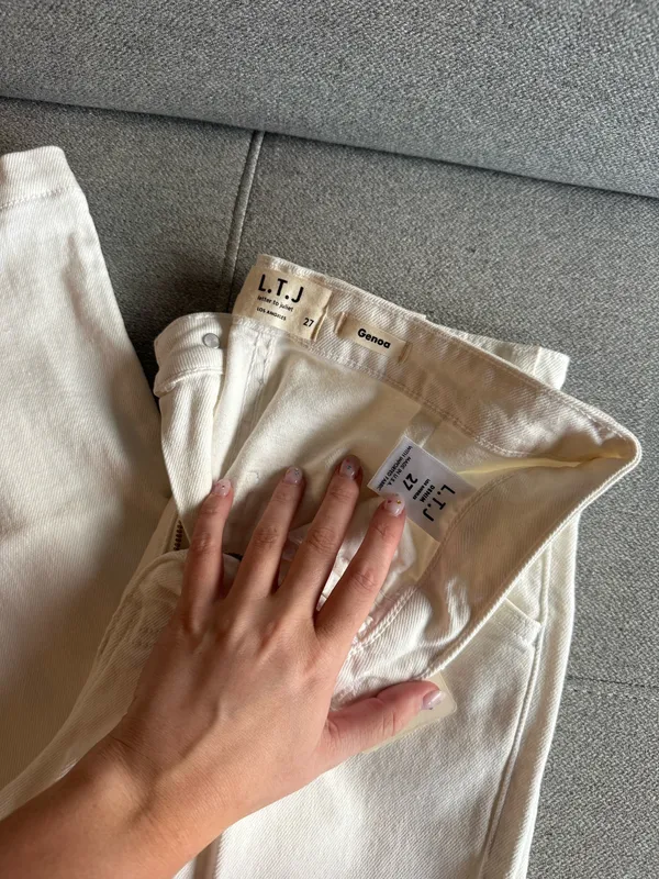 Letters to Juliet White Jeans - Image 5