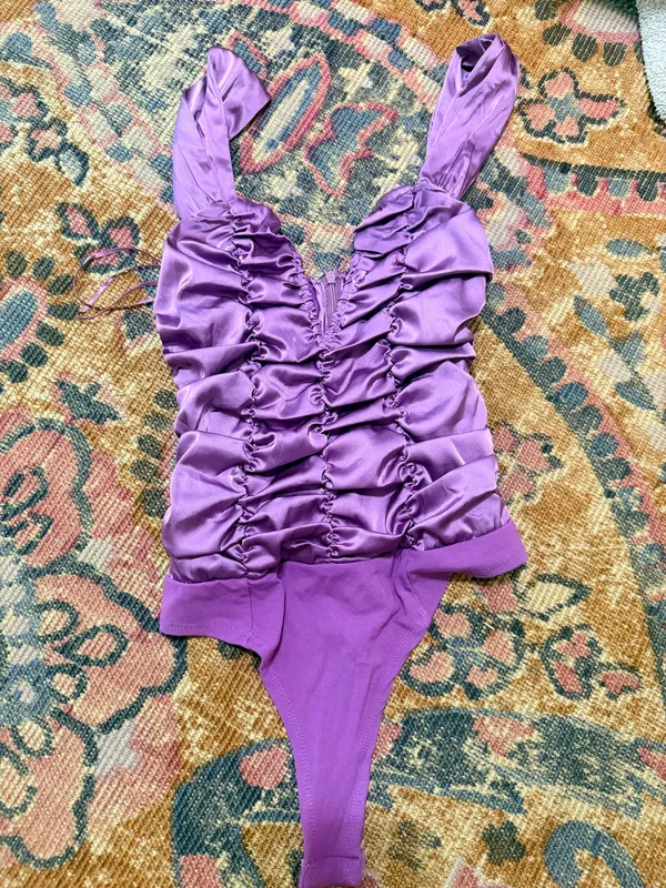 Purple bodysuit boutique - Image 2