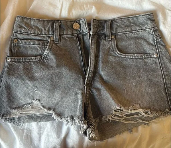 Garage Denim Shorts Grey Festival - Image 2