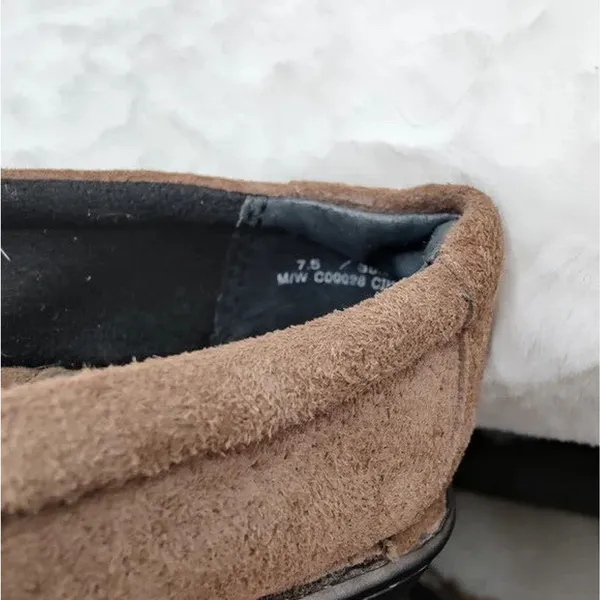 Brown suede B.0.C clogs s 7.5 - Image 7