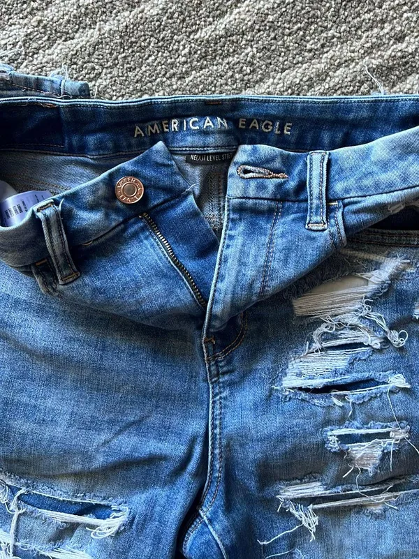 American Eagle Ripped Jeans Skinny - Image 6