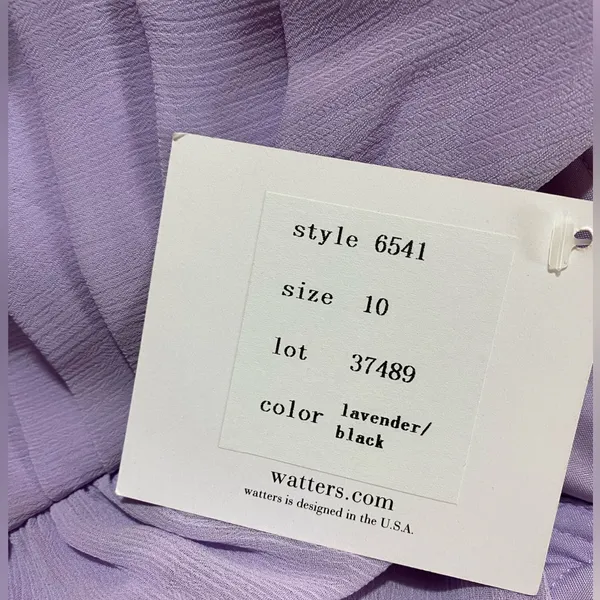 Watters & Watters Formal Dresses Lavender Purple‎ Size 8 & Size 10 Available NWT - Image 14