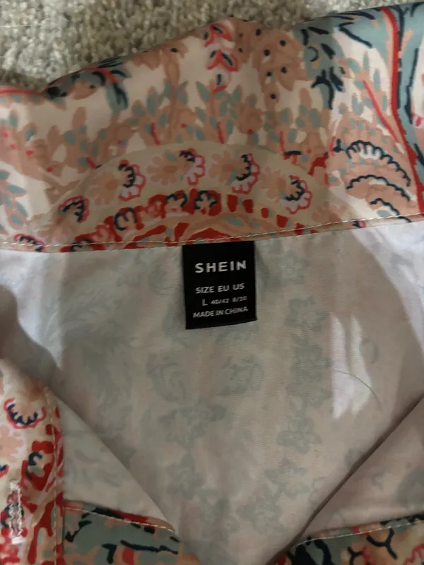 SheIn Paisley button down - Image 2