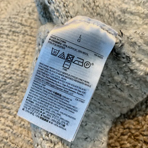 Gap Part-Wool Sweater - Image 9