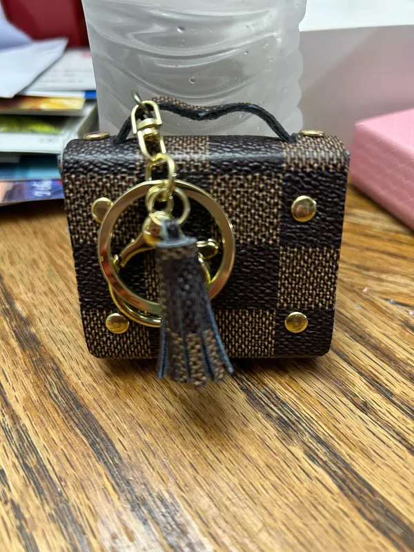 Mini purse keychain Black Size undefined - Image 5
