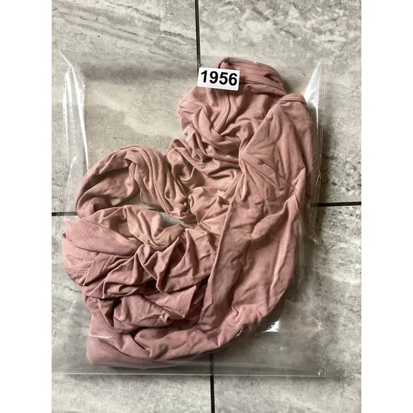 Halara NWOT Womens Long Sleeve Ruched Side Crop Top Pink Viscose Blend Small - Image 7