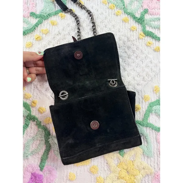 ZARA WOMAN cowhide‎ leather Chain Shoulder Bag Evening Crossbody - Image 3