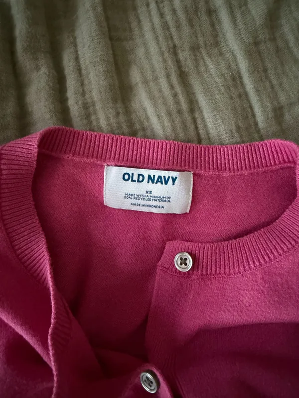 Old Navy Cardigan Pink - Image 3